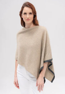 Two Tone Poncho