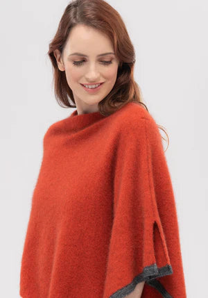 Two Tone Poncho