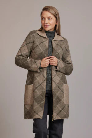 TARTAN OVERCOAT