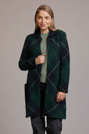 TARTAN OVERCOAT