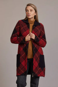 TARTAN OVERCOAT