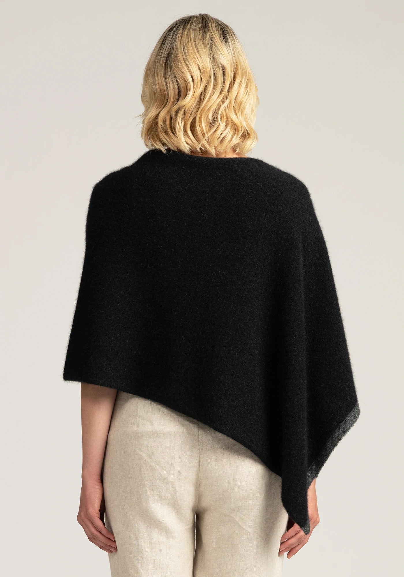 Two Tone Poncho