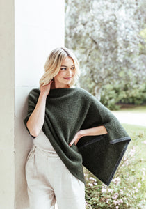 Two Tone Poncho