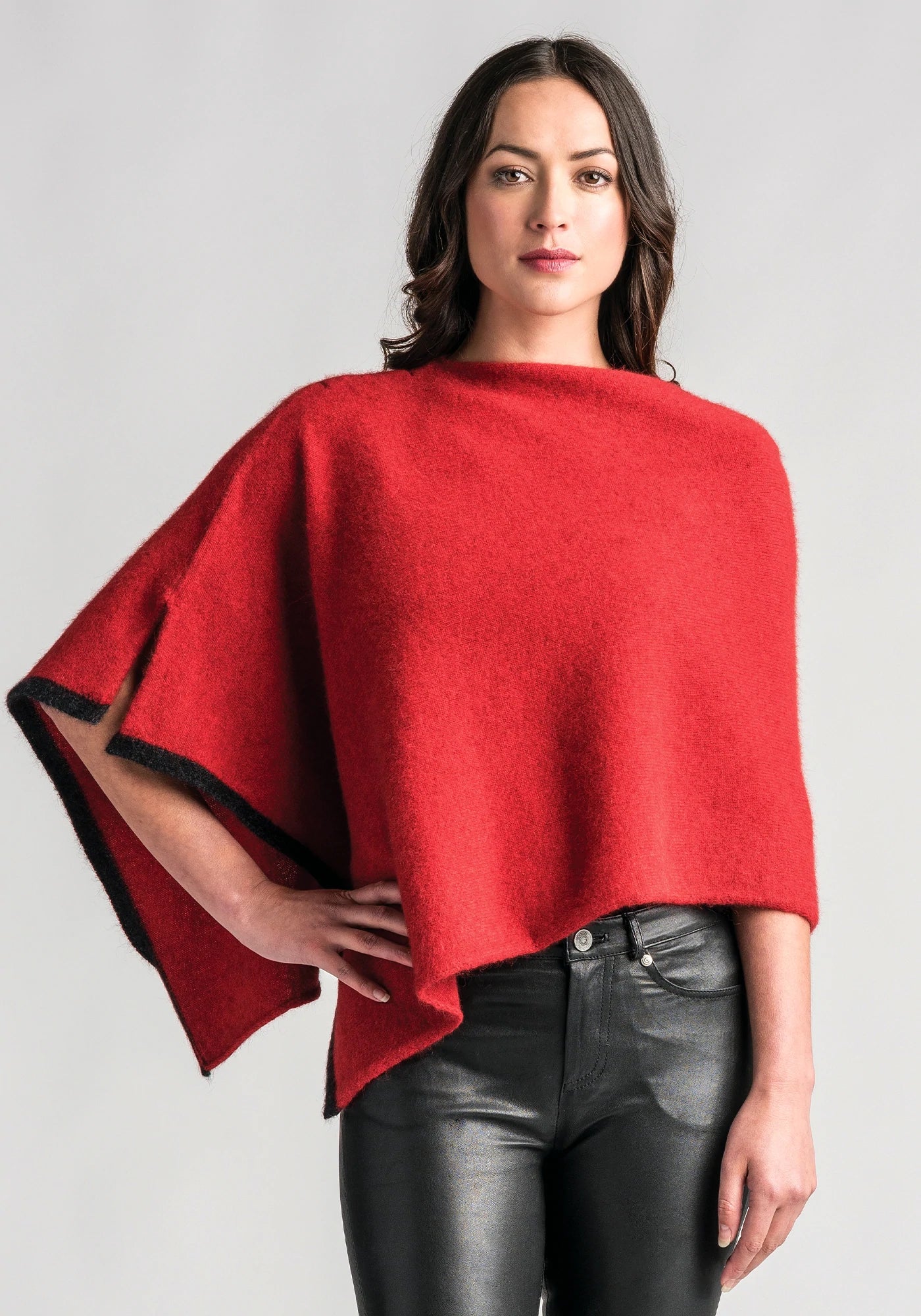 Two Tone Poncho