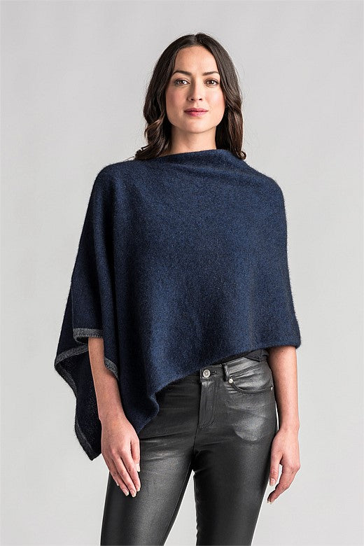 Two Tone Poncho