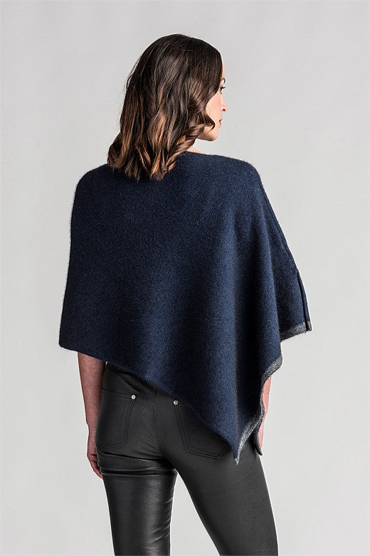 Two Tone Poncho