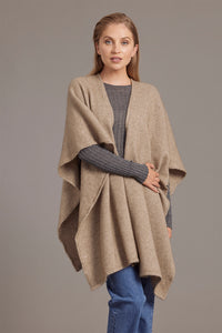 Possum Merino Split Front Cape