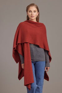 Possum Merino Split Front Cape